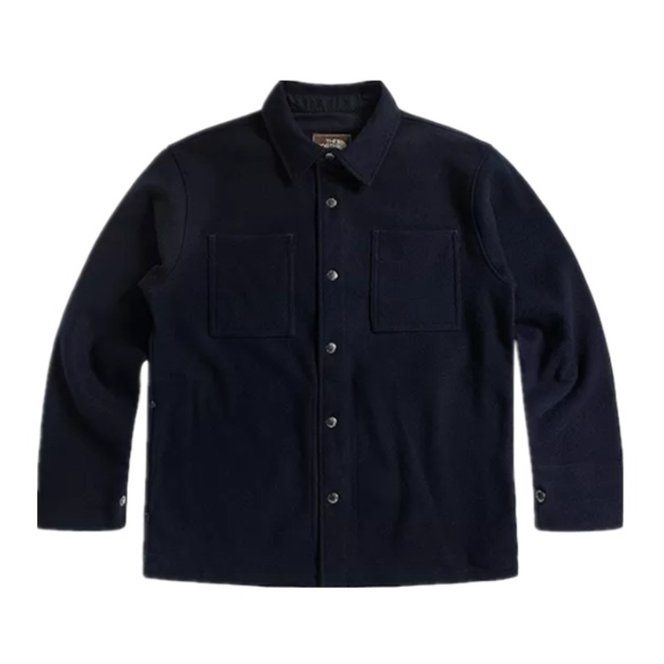 【山夏Tee】The North Face UE系列男款纯色宽松保暖长袖衬衫外套   NF0A4R6M
