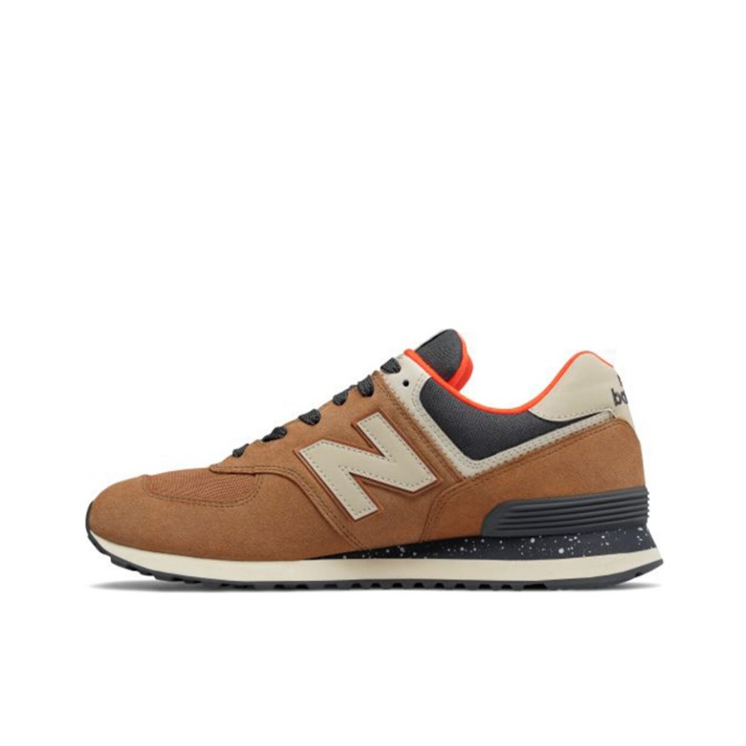 推荐商品：New Balance 574 运动休闲鞋 阿甘鞋 经典复古防滑耐磨缓震舒适透气时尚百搭轻便 浅棕色