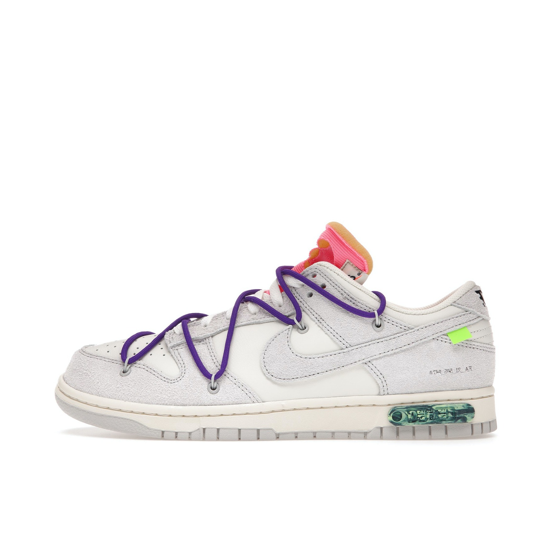 推荐商品：Nike Dunk 板鞋 经典复古百搭 Lot 15 of 50 Off-White联名/灰色/白色