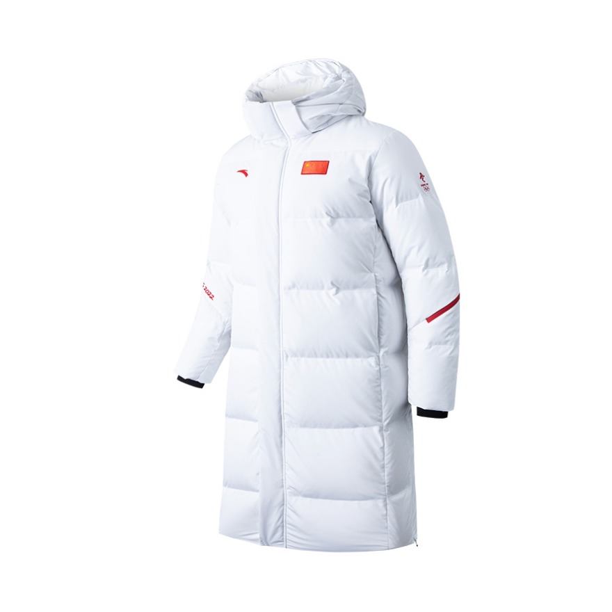 【春晚同款】Anta/安踏 连帽长款羽绒服 男女同款 152040929