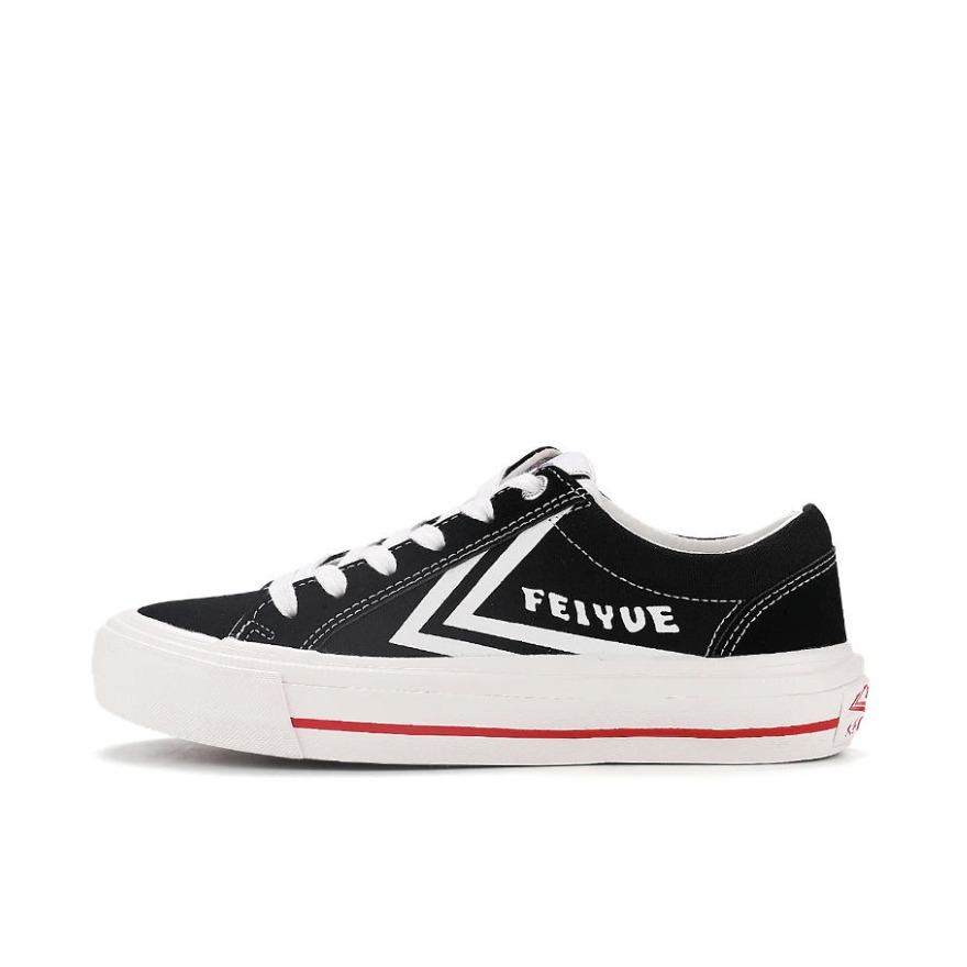 推荐商品：Feiyue/飞跃 复古百搭 潮流 帆布鞋 DF/1-2348 黑色