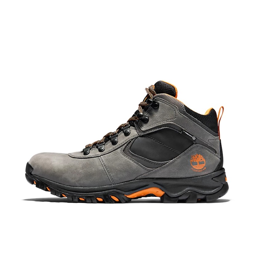 推荐商品：Timberland/添柏岚 Mt. Maddsen 防滑耐磨 防水短筒 户外鞋 灰色/黑色/橙色