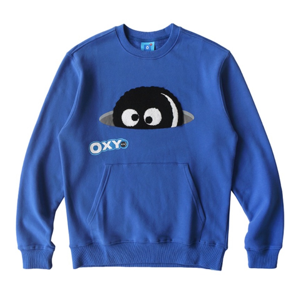 Original X Youth 奥利奥毛巾绣眼睛帽衫 男女同款 OXY-2311