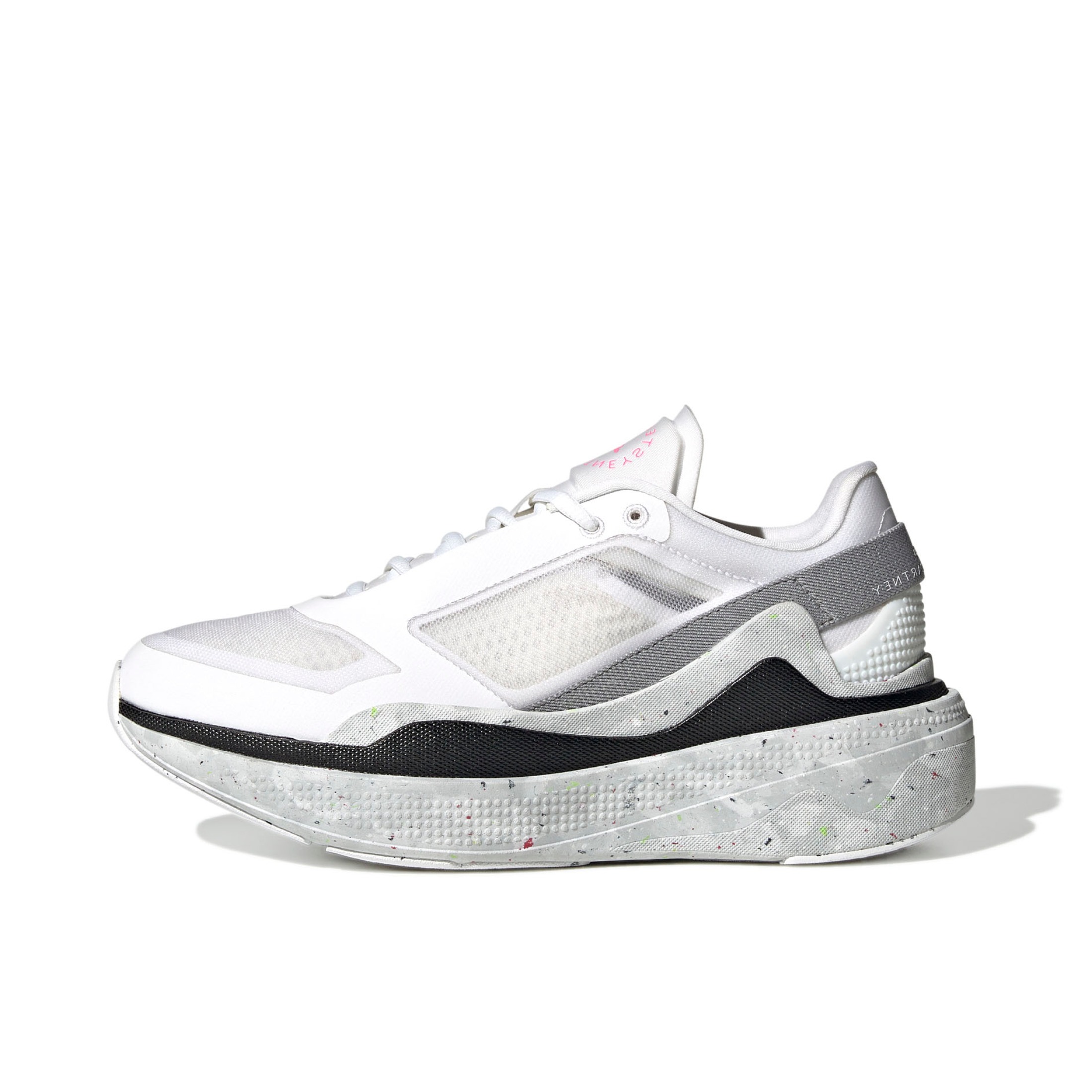 推荐商品：adidas Earthlight Mesh 跑鞋 防滑耐磨透气网面织物合成革 Stella McCartney联名/女款/白色/灰色/黑色