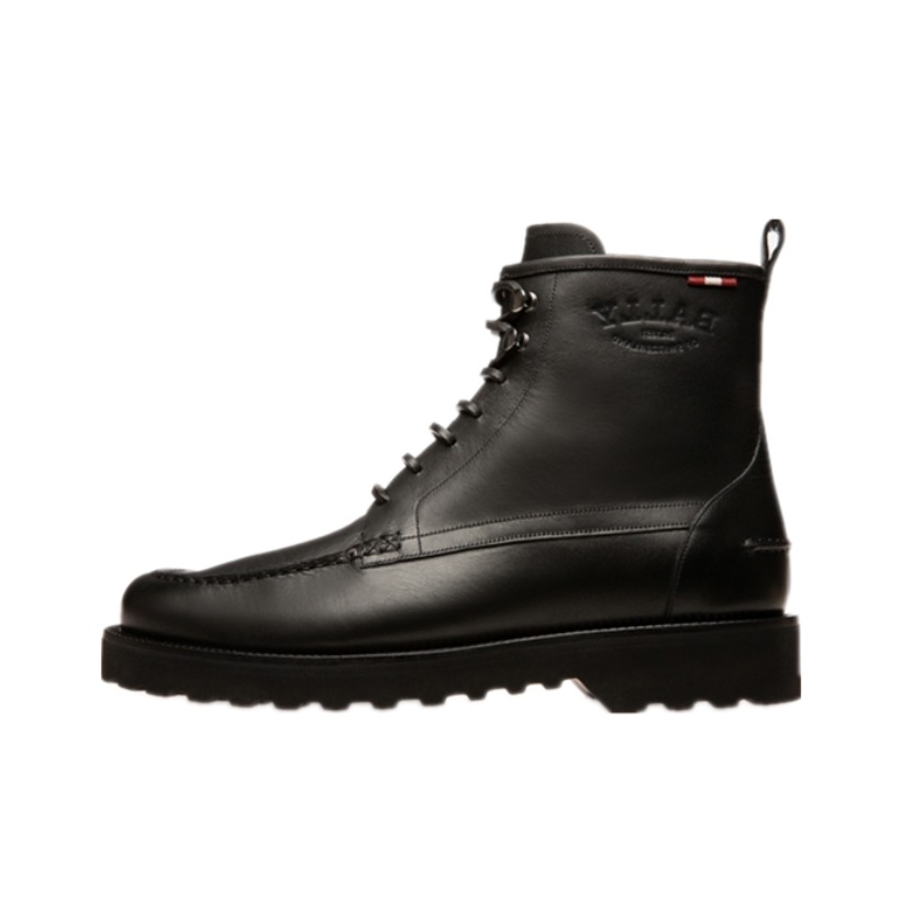 Bally/巴利 NOKOR简约系带皮靴