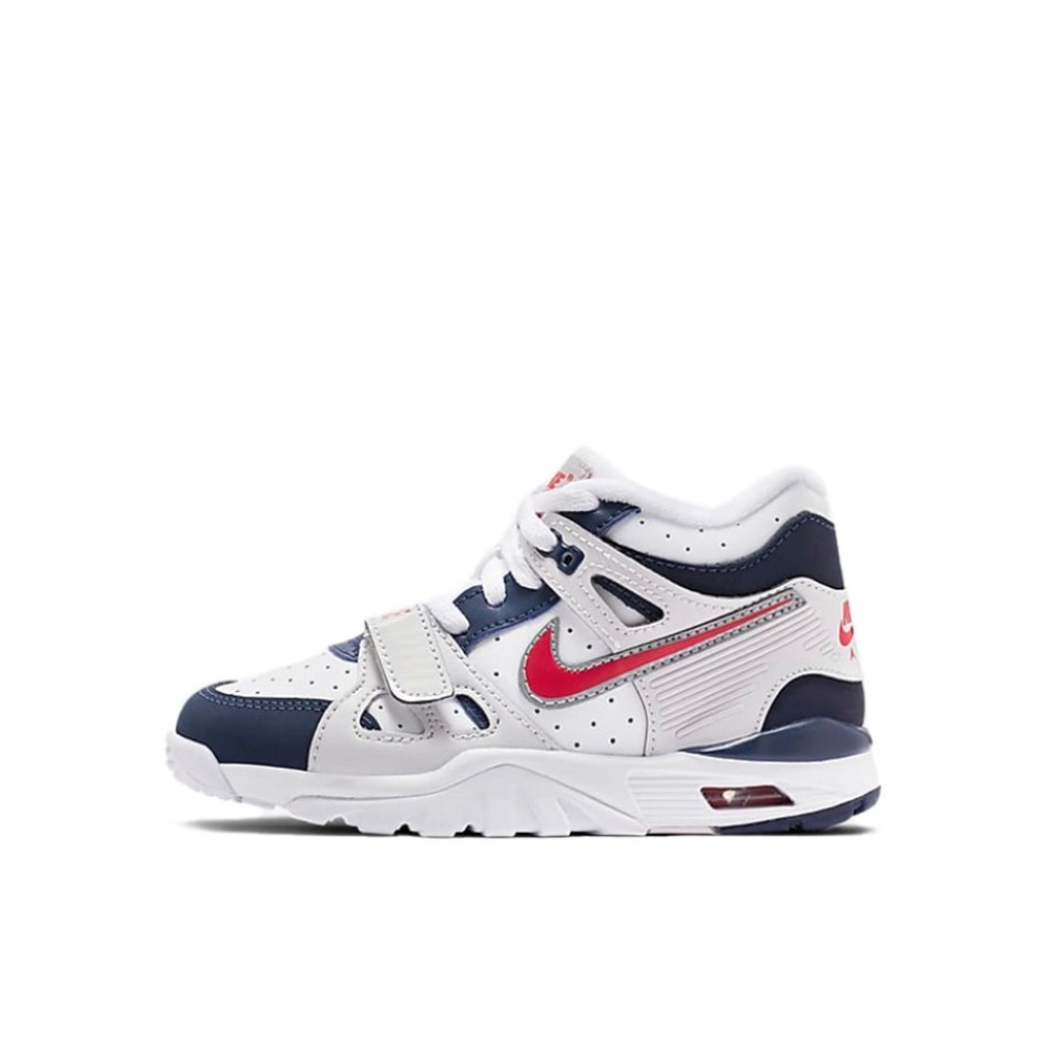 推荐商品：Nike Air Trainer 3 气垫 复古 轻便透气 防滑耐磨 童鞋 小童/藏青/灰色/红色