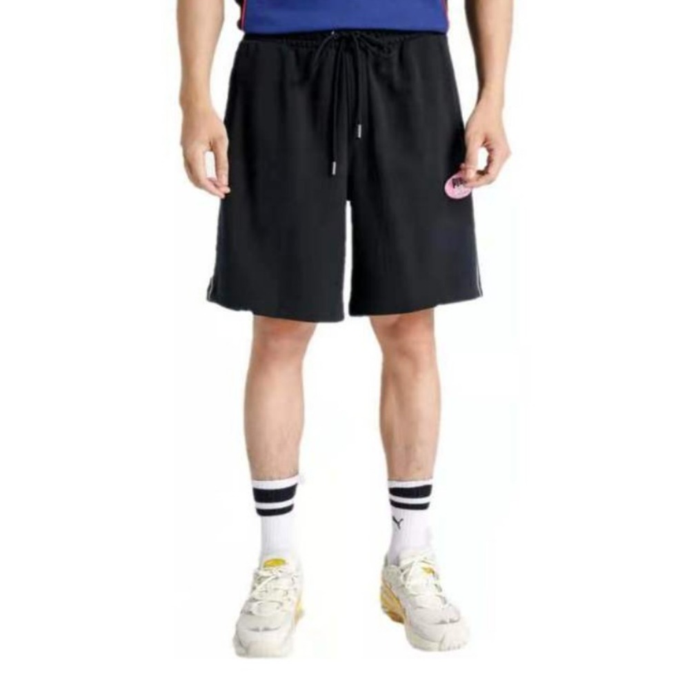 PUMA x VD 透气干爽纯棉时尚运动休闲短裤 598325