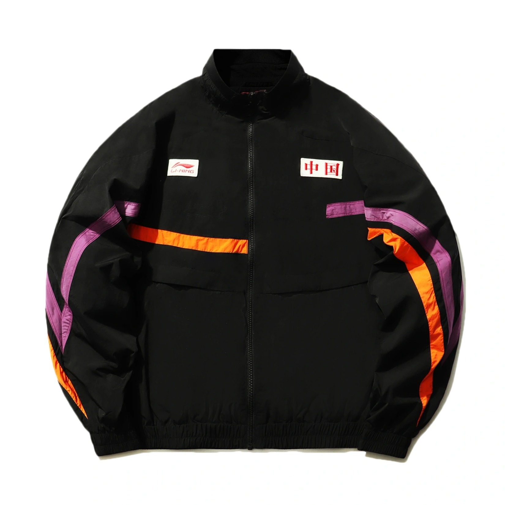 【肖战同款】Li Ning 男子刺绣徽标撞色长袖夹克外套 AJDR231