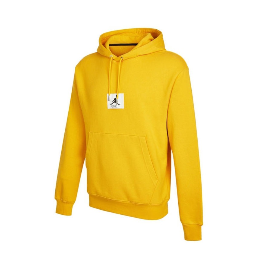 【苏炳添同款】Jordan Brand Essentials Statement飞人针织连帽套头加绒训练长袖保暖卫衣 DA9817