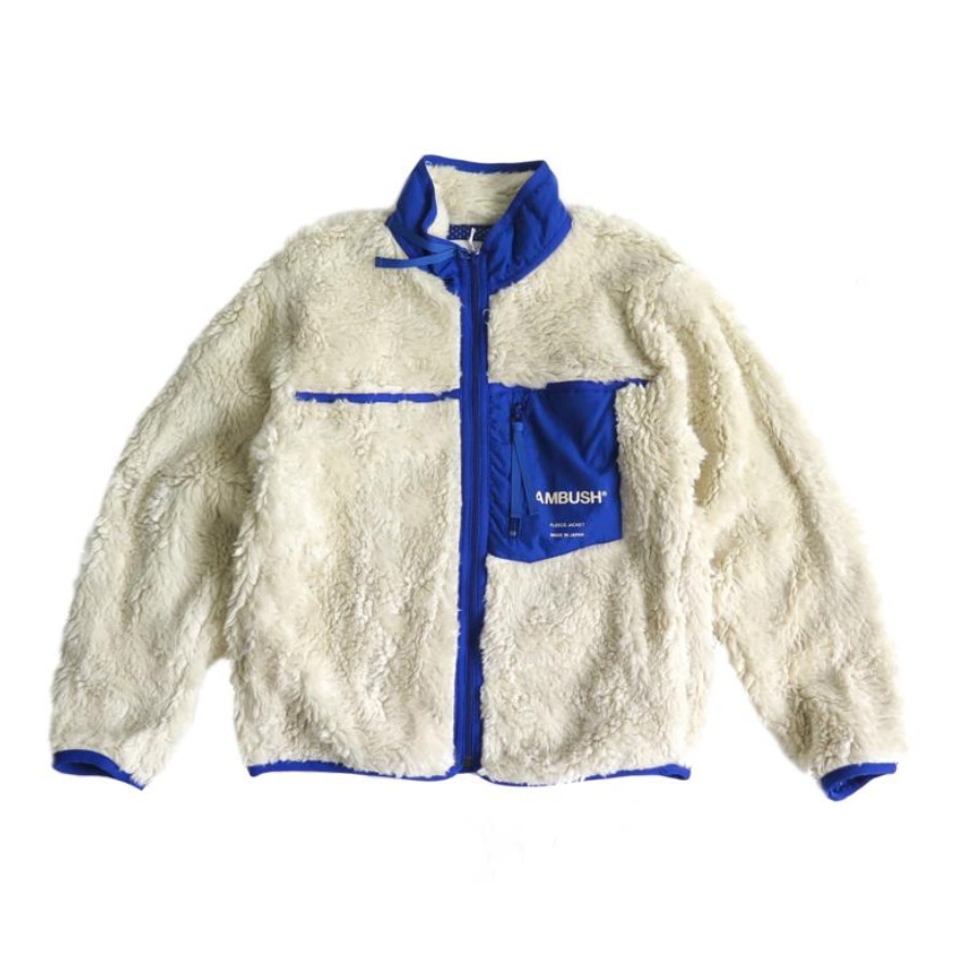 AMBUSH 男士拉链夹克抓绒套头衫
