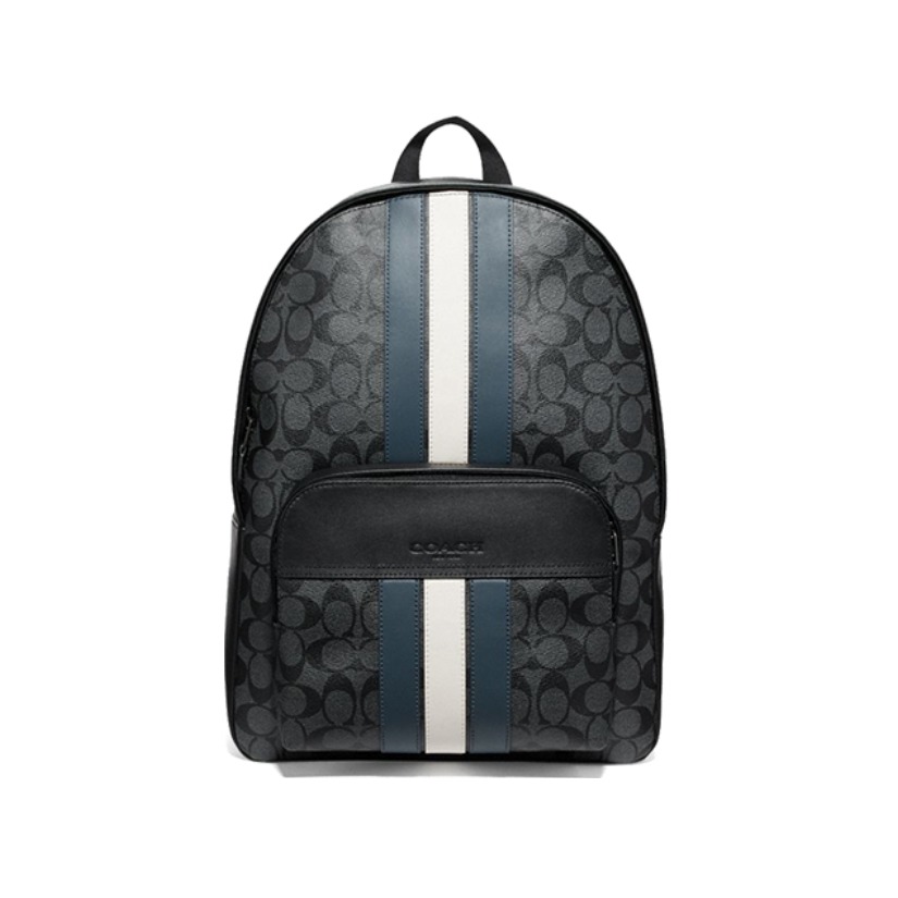 Coach Houston 条纹双肩包 F67250