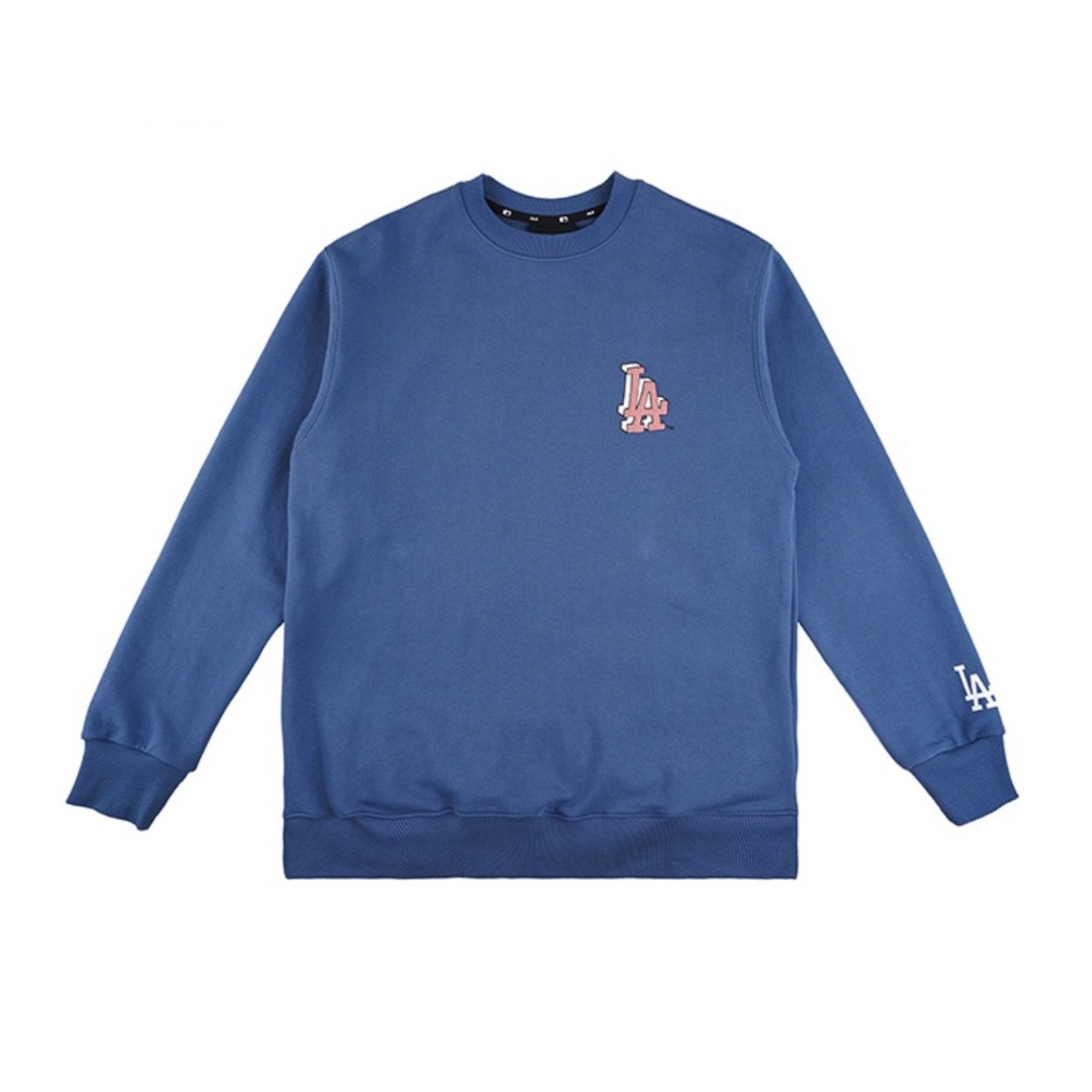 MLB LIKE长袖云朵闪电涂鸦印花圆领卫衣 男女同款 31MT02041