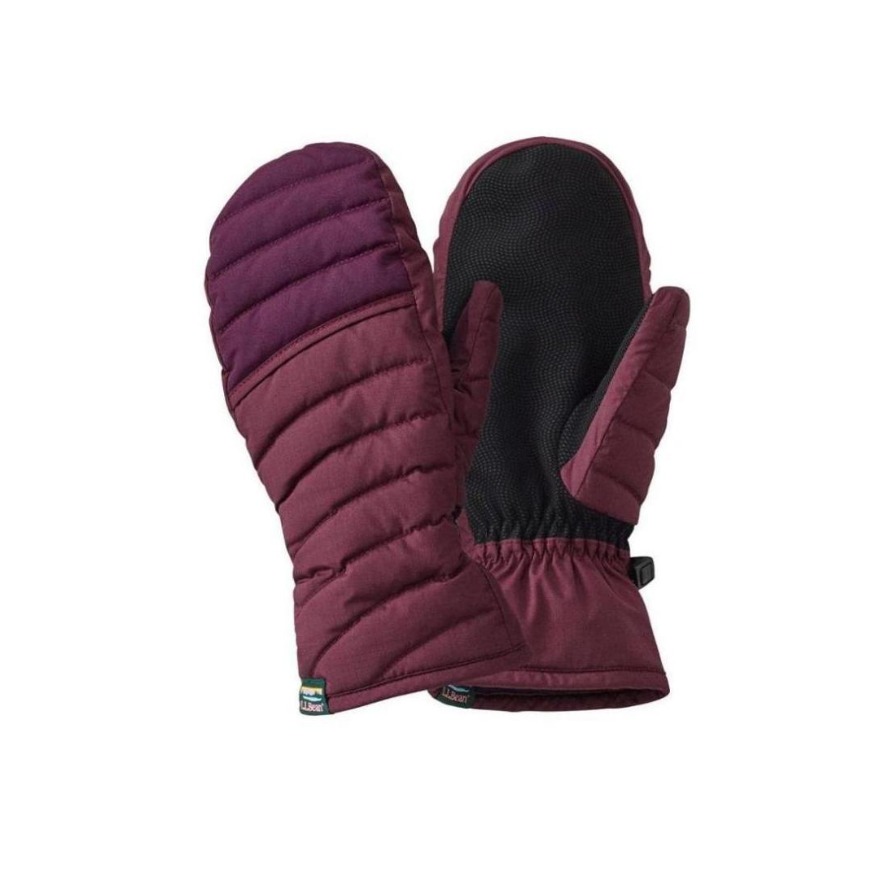 推荐商品：L.L.Bean 拼接休闲保暖手套 TA507394