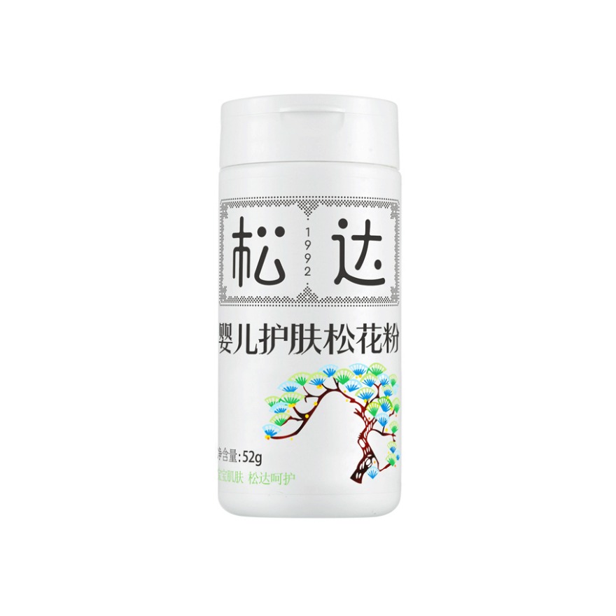 推荐商品：松达 婴儿宝宝护肤松花粉爽身淹脖子护臀非玉米粉不含滑石粉舒缓褶皱无滑石粉淹红
