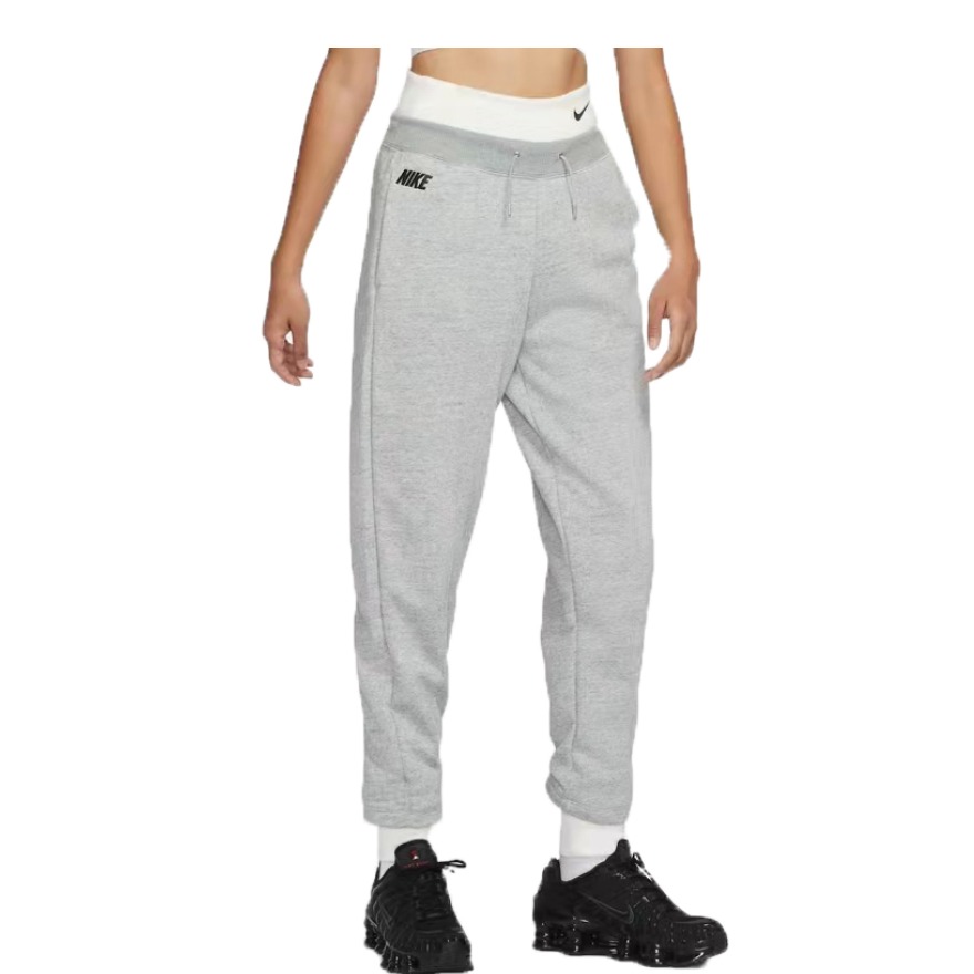 Nike 女装 SPORTSWEAR ICON CLASH EASY 针织系带高腰运动长裤 DD5087