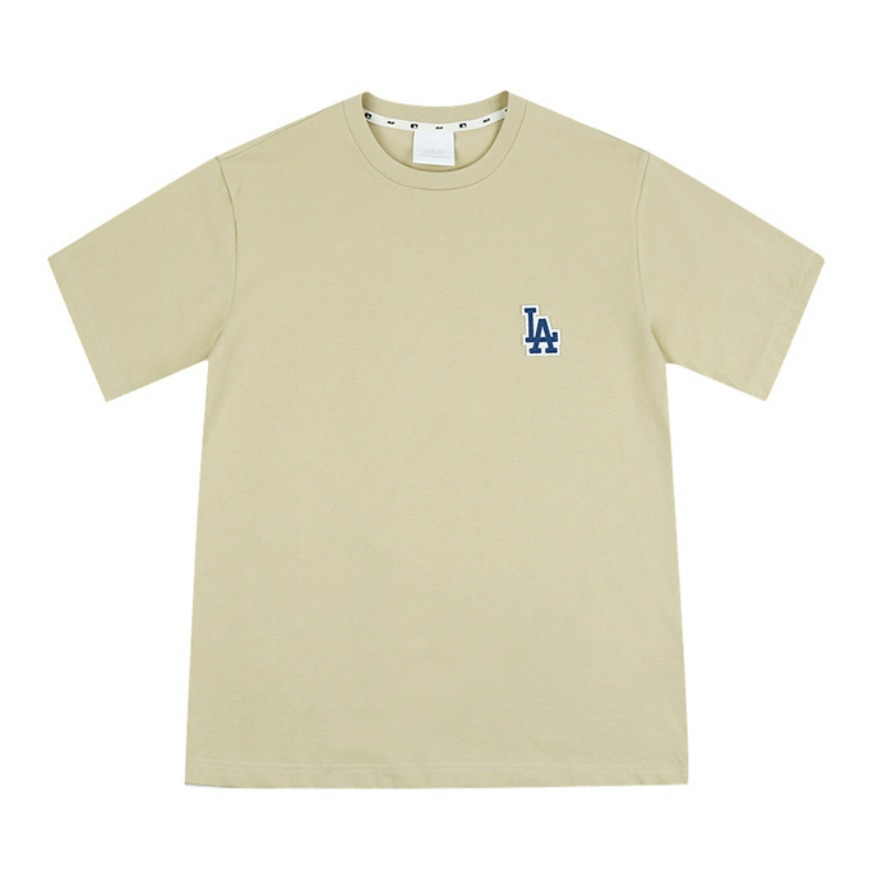 MLB 小标直筒正肩袖圆领短袖T恤 男女同款 31TS05031