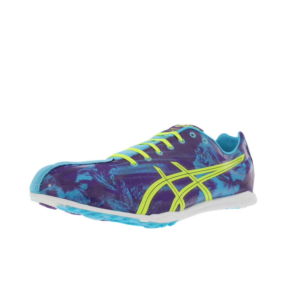 推荐商品：Asics/亚瑟士 Gun Lap 防滑耐磨 轻便缓震 短跑 钉鞋 跑鞋 蓝色/黄色