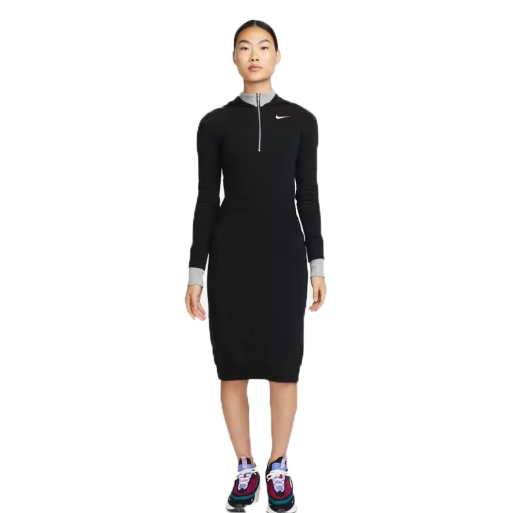 Nike 女装 SPORTSWEAR ICON CLASH 长袖连衣裙 DD5091