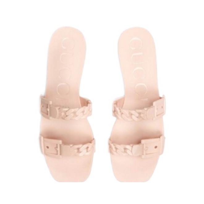 Gucci 古驰 rubber 橡胶拖鞋 624731