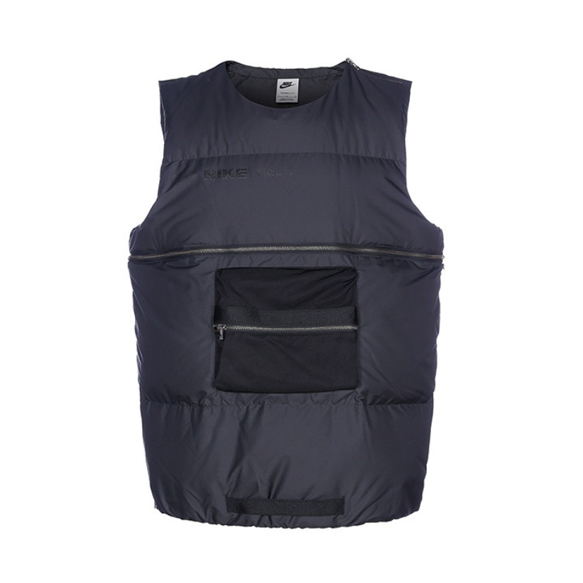 Nike Sportswear 系列 Therma-FIT City Made 保暖运动拉链羽绒马甲 男女同款 DH1065