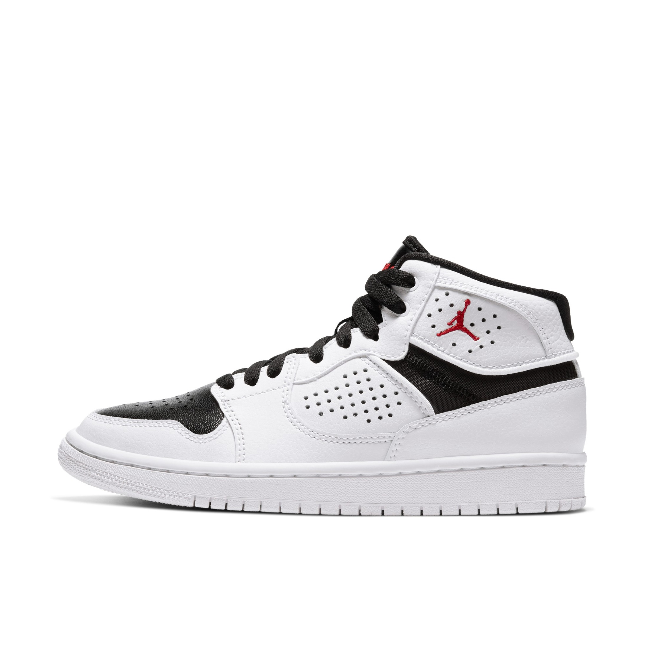 推荐商品：Jordan Access 实战训练 防滑耐磨 舒适百搭 复古 板鞋 GS/白色/健身红/黑色