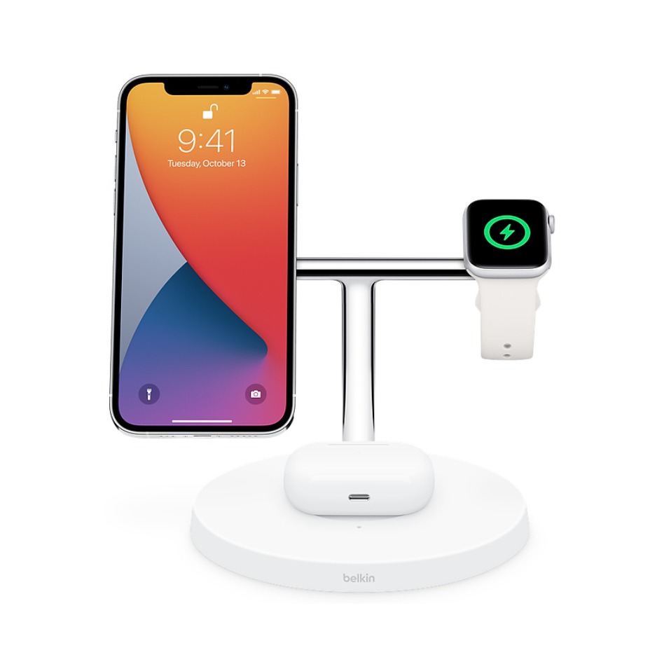 Belkin/贝尔金 15W Type-C 接口 立式无线充电器
