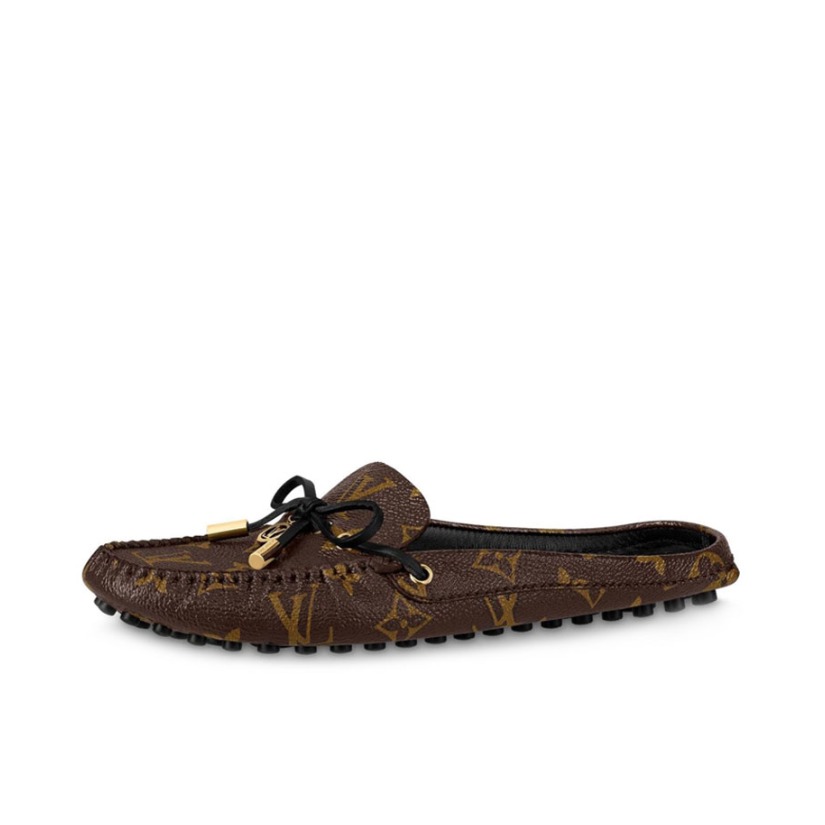 Louis Vuitton 路易威登 gloria monogram 平底半拖乐福鞋 1A889K