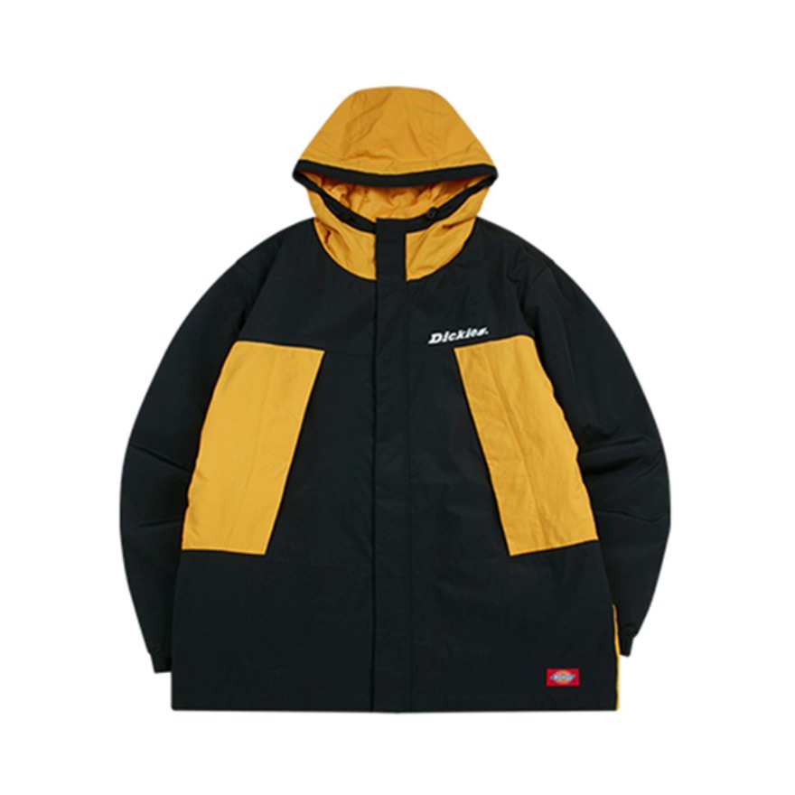 Dickies 印花撞色連帽充棉拼接夾克 DK008136