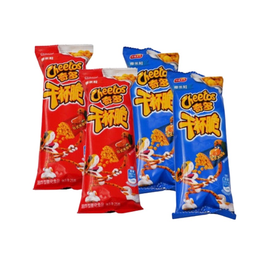推荐商品：Cheetos/奇多 干杯脆 25g 袋装 休闲 组合多口味
