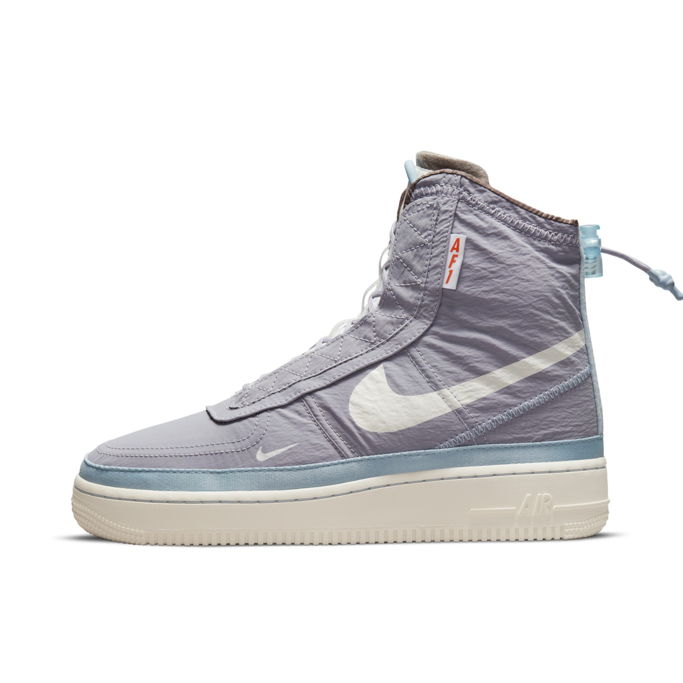 推荐商品：Nike Air Force 1 空军一号 板鞋 轻便舒适百搭耐磨防滑复古 Shell/高帮/褐色/尼龙机能