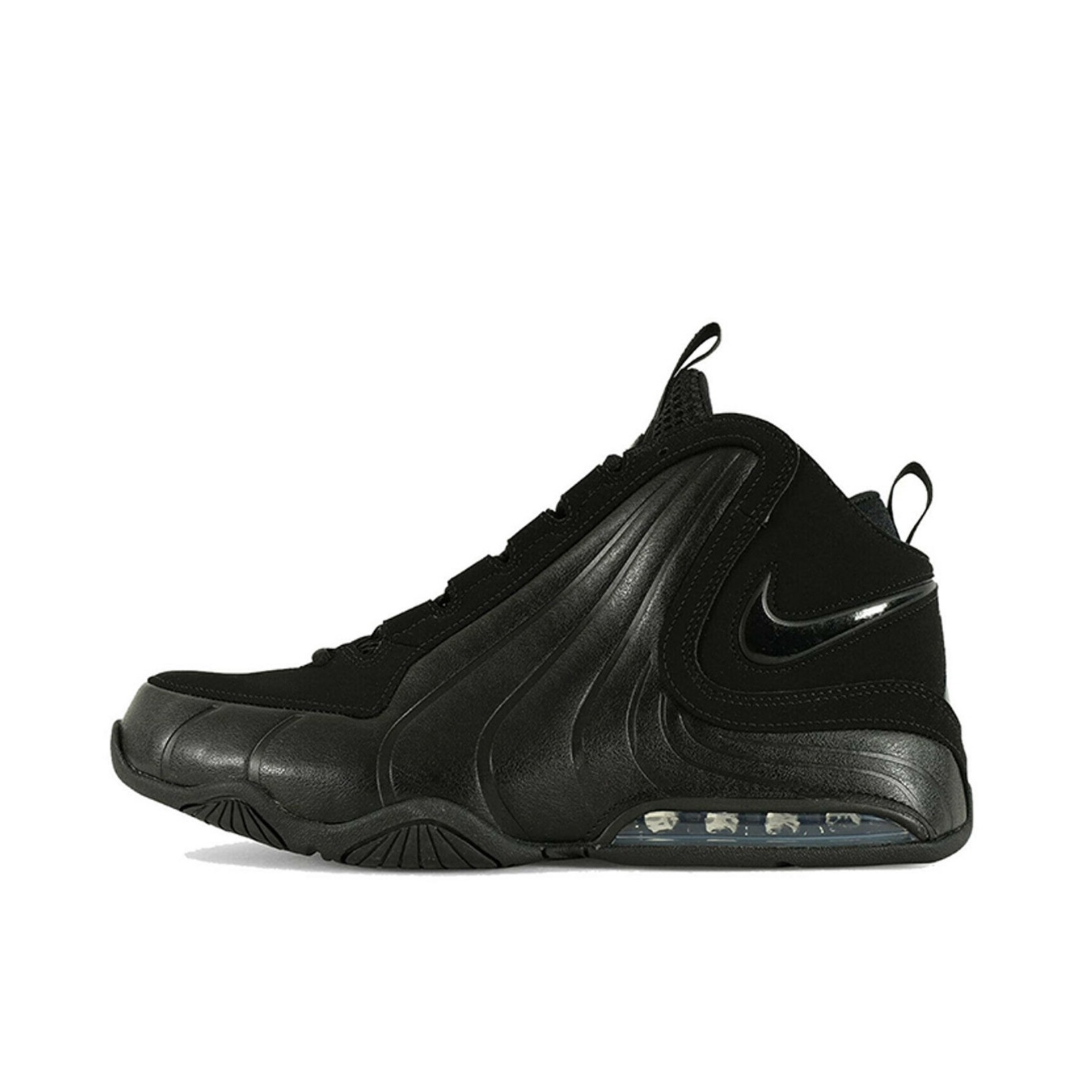 推荐商品：Nike Air Max Wavy 防滑耐磨 舒适减震 网布 圆头 复古 篮球鞋 Black 黑