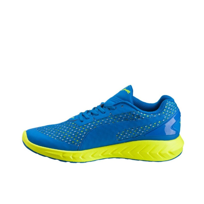 推荐商品：Puma/彪马 Ignite Ultimate 透气 软底 跑鞋 蓝色/黄色