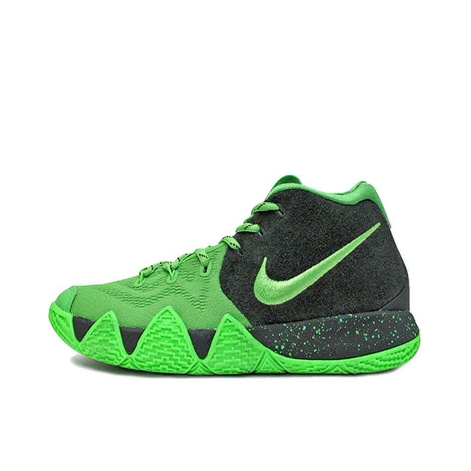 推荐商品：Nike Kyrie 4 欧文4 zoom 缓震防滑 实战耐磨 圆头 运动 织物 篮球鞋 Spinach Green 女款/草绿色