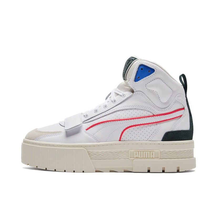 推荐商品：Puma/彪马 Mayze Mid Pxp 板鞋 耐磨复古 白色