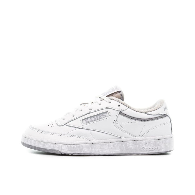 推荐商品：Reebok/锐步 Club C 85 经典复古 防滑耐磨 防水 运动 脏脏鞋 板鞋 Eanmes联名/白色