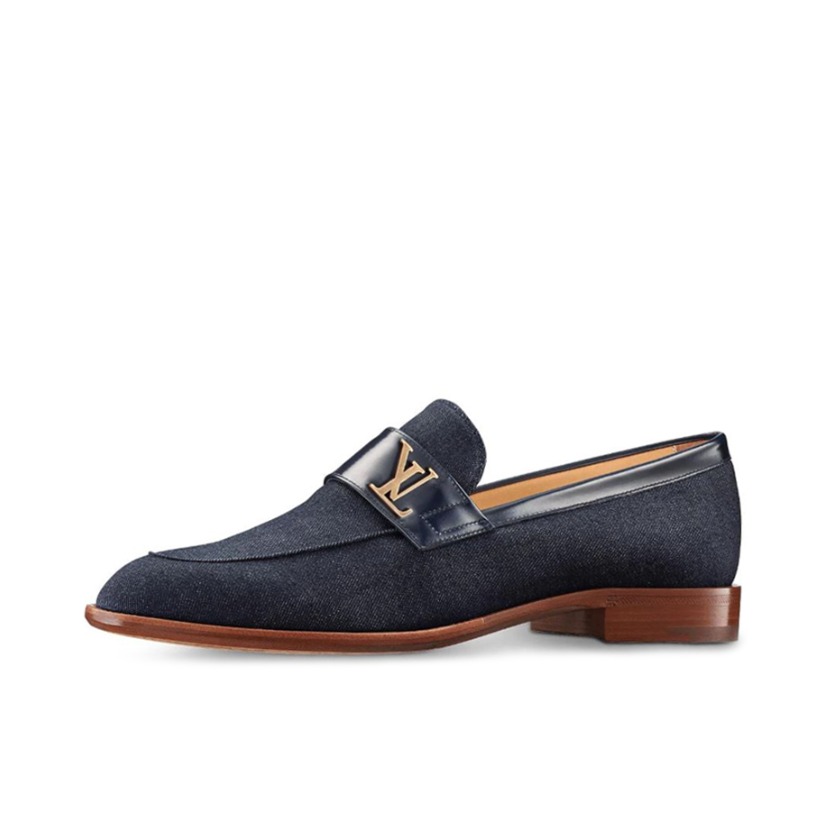 Louis Vuitton 路易威登 saint germain 牛仔布休闲皮鞋 1A3P5L