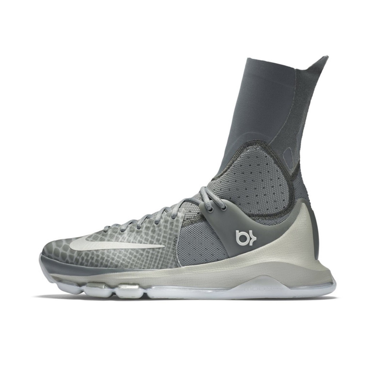 推荐商品：Nike KD 8 Elite 杜兰特 防滑耐磨 舒适轻便 减震 实战 圆头 篮球鞋 Wolf Grey 灰色