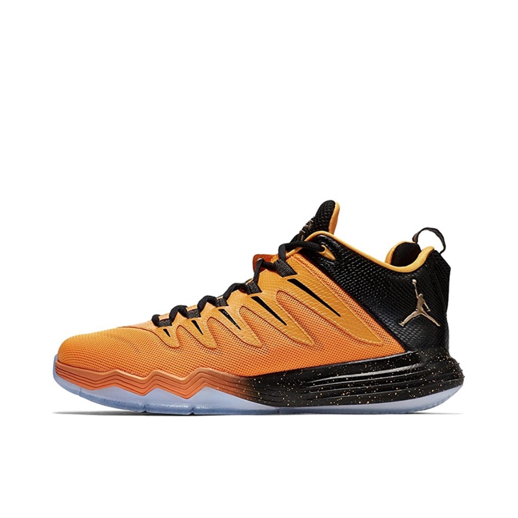 推荐商品：Air Jordan CP3.IX 保罗9 篮球鞋 防滑耐磨轻便减震支撑圆头包裹性回弹实战中帮 Yellow Dragon 黑黄