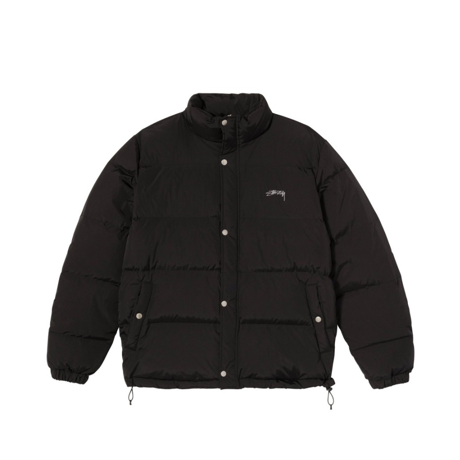 Stussy 印花立领复线羽绒服 男女同款 115545