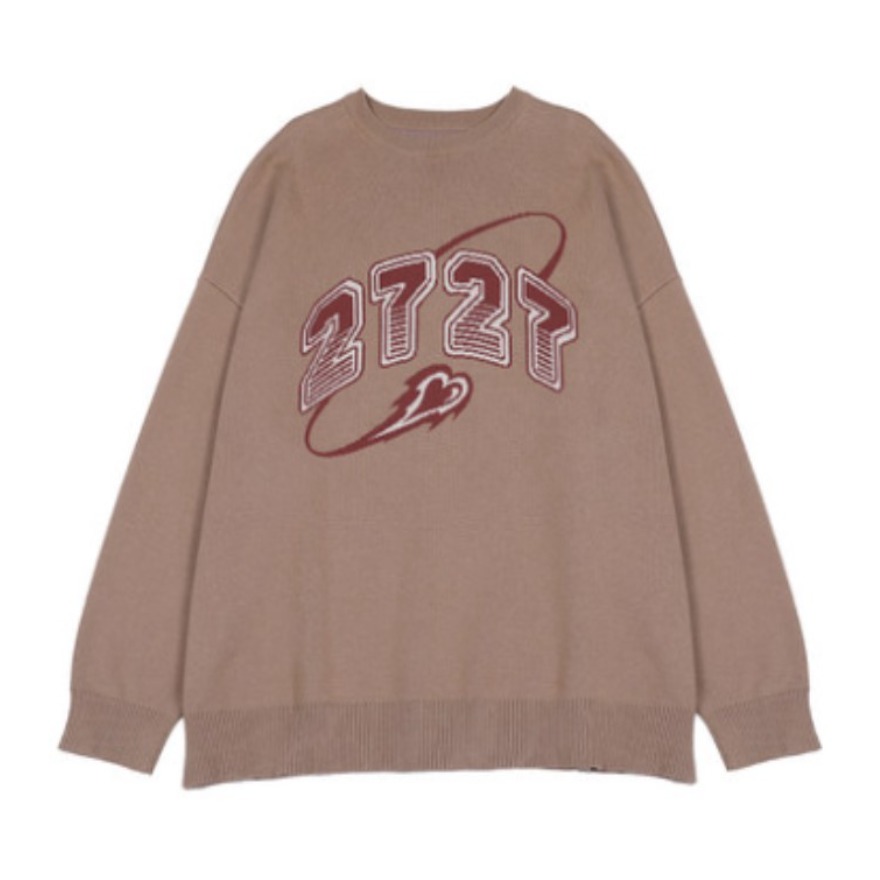 2727 WORLD 渐变印花针织毛衣 男女同款 271D07J2261