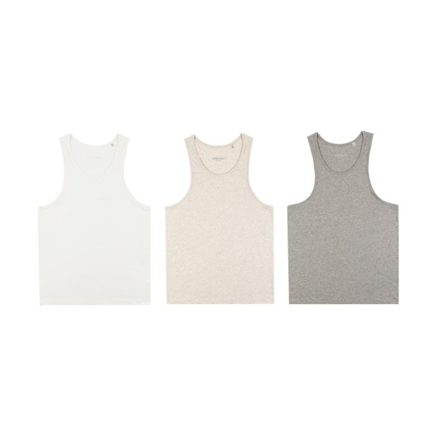 FEAR OF GOD 副线Essentials 纯色打底背心 三件装 男女同款