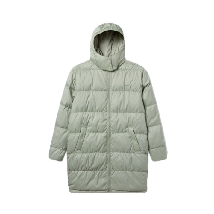 Levi's 女装 LOGO刺绣中长款羽绒服 A0695