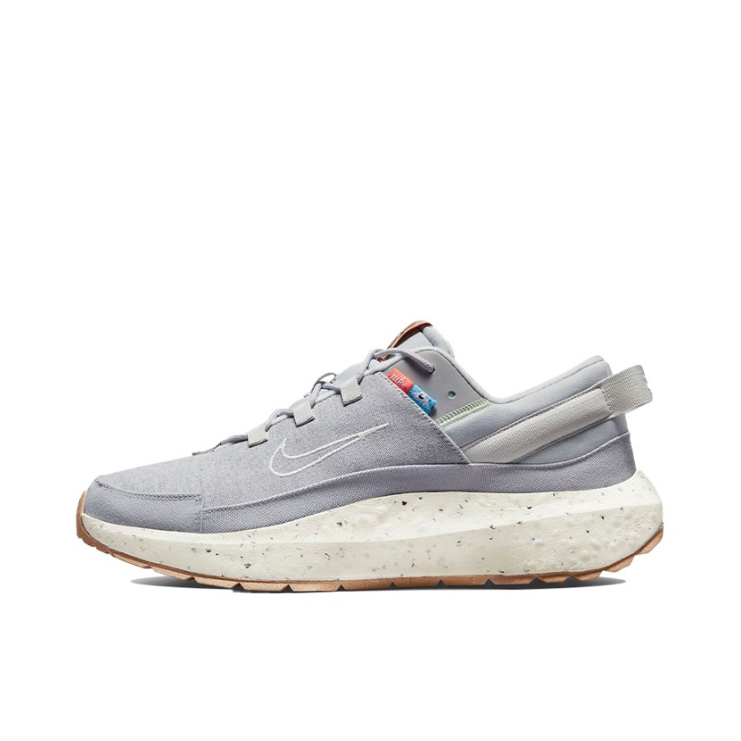推荐商品：Nike Crater Remixa 减震防滑 舒适透气 耐磨 包裹性 休闲鞋 灰色/白色
