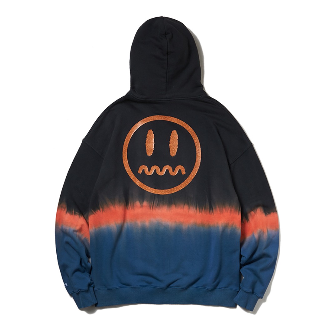 Beaster 小恶魔鬼脸扎染连帽卫衣 男女同款 AW19XW122