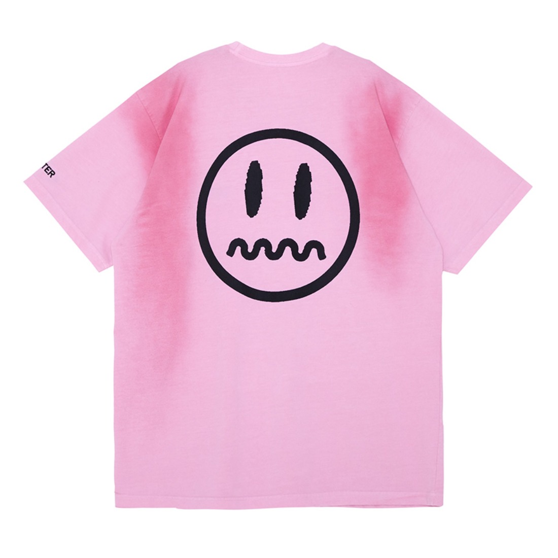 BEASTER 小恶魔鬼脸染喷宽松短袖T恤 男女同款 SS/19YT12