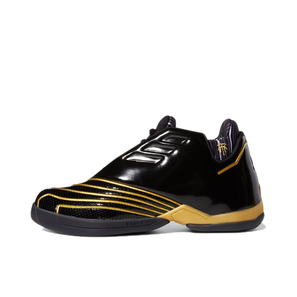 推荐商品：adidas T Mac 2 篮球鞋 防滑耐磨实战训练 黑色/黄色