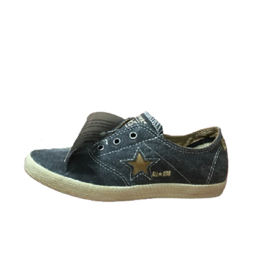 推荐商品：Converse/匡威 One Star 翻毛皮 防滑 复古 星星鞋 板鞋 深灰色/黄色