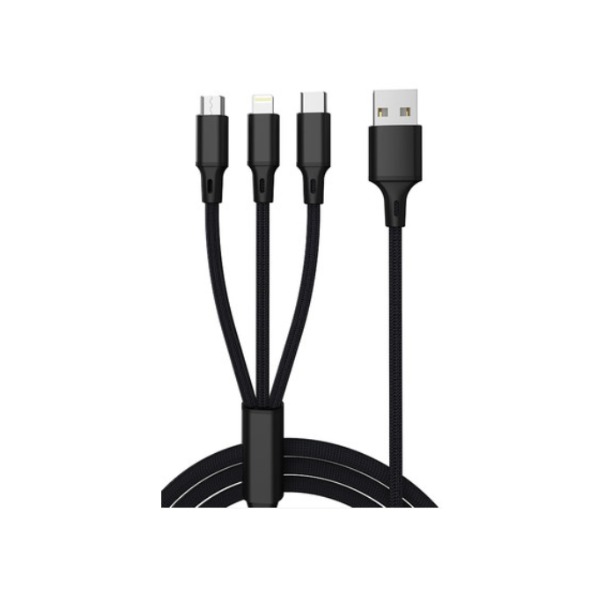FREEPORT 66W USB/Type-c/Lightning 三合一 1.2米数据线