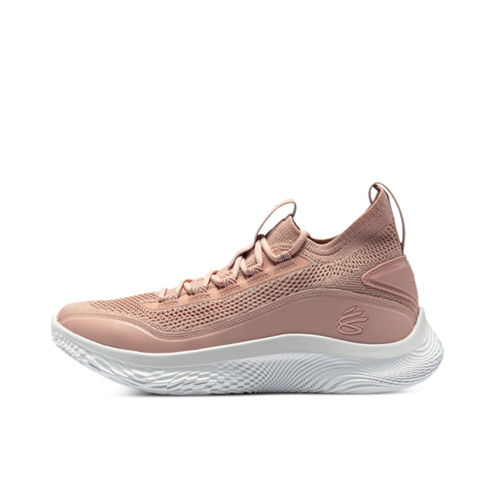 推荐商品：Under Armour/安德玛 Curry 8 Team 减震 透气 实战 耐磨 篮球鞋 粉红