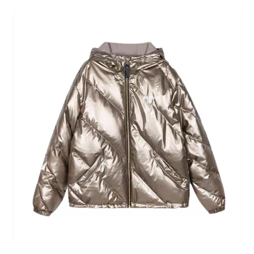 Boy London 短款大老鹰LOGO连帽羽绒服 男女同款 B214NL302513